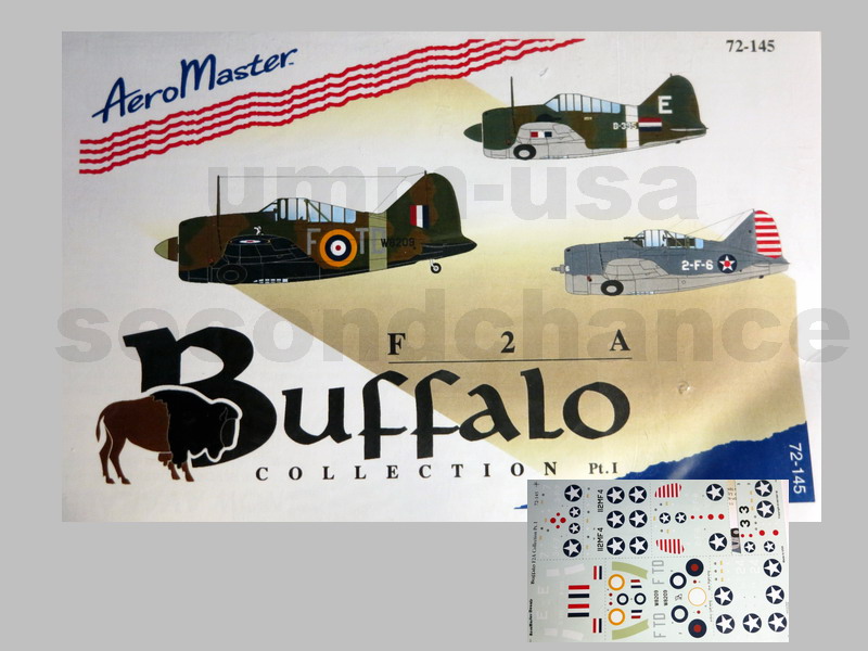 AM72-145 F2A Buffalo Collection Pt.I (CUT) (SCH) 1/72